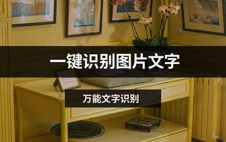 一键识别图片文字
